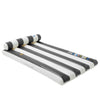 Luxe Lilo | Steel Black Stripe