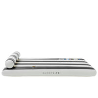 Luxe Lilo | Steel Black Stripe