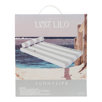 Luxe Lilo | Green Stripe