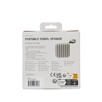 Portable Travel Speaker | The Vacay Olive Stripe