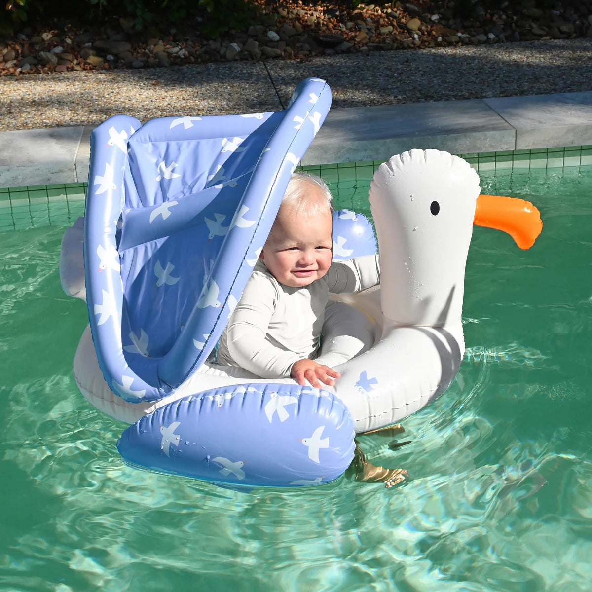 Baby Float | Sammy The Seagull Blue