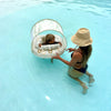 Interactive Baby Float | Duck Sage Stripe
