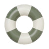 Mini Tube Pool Ring | Olive Stripe