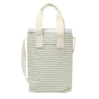 Light Cooler Drinks Bag | Sea Sage Stripe