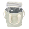 Light Cooler Drinks Bag | Sea Sage Stripe