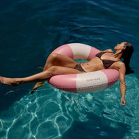 Slim Tube Pool Ring | Blush Pink