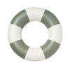 Slim Tube Pool Ring | Olive Stripe