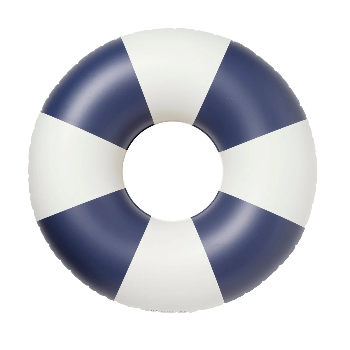 Tube Pool Ring Navy Stripe