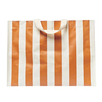 Carryall Beach Bag Tierra Clay Bold Stripe