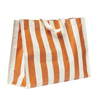 Carryall Beach Bag Tierra Clay Bold Stripe