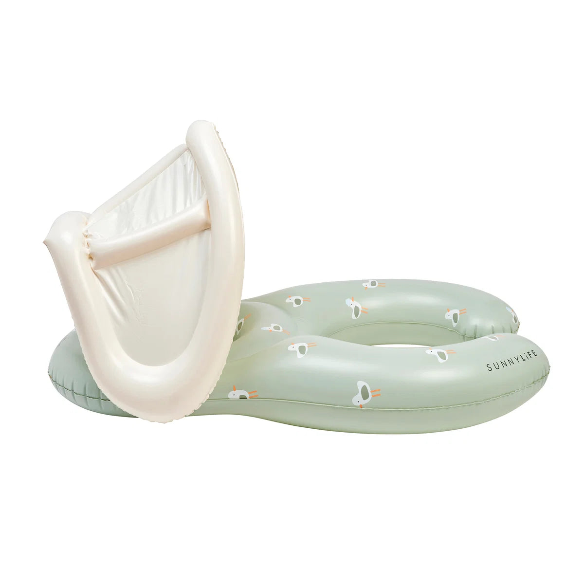 Float Together Baby Seat Sammy the Seagull Green
