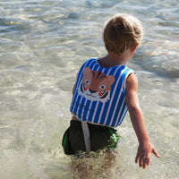 Kids Swim Vest 2-3 Tino the Tiger Blue