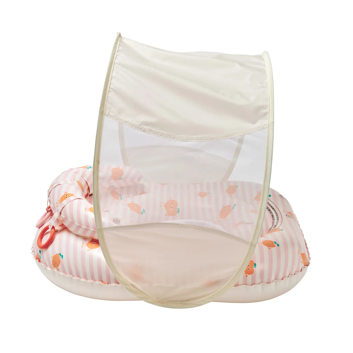 Interactive Baby Float Poppy the Peach Pink Stripe