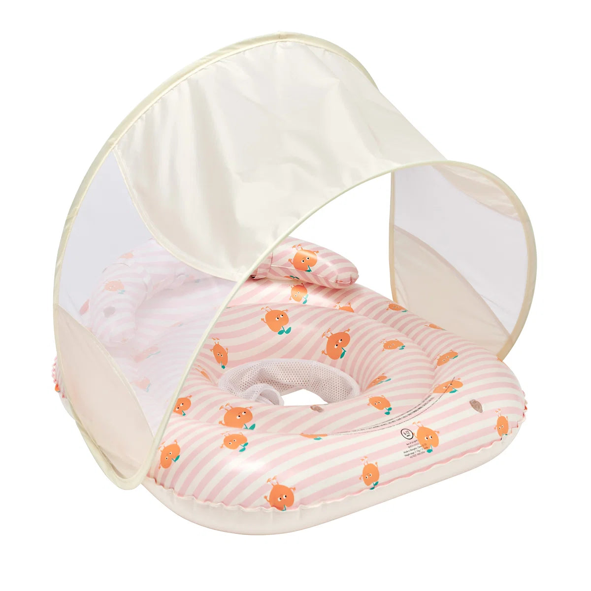 Interactive Baby Float Poppy the Peach Pink Stripe