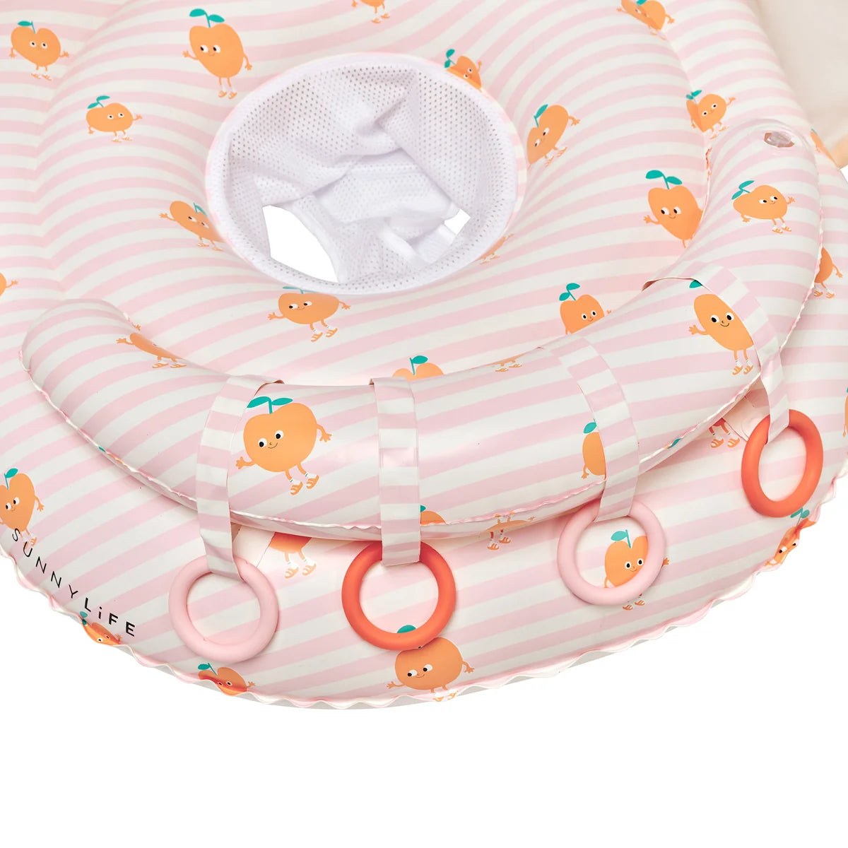Interactive Baby Float Poppy the Peach Pink Stripe
