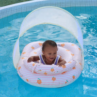 Interactive Baby Float Poppy the Peach Pink Stripe
