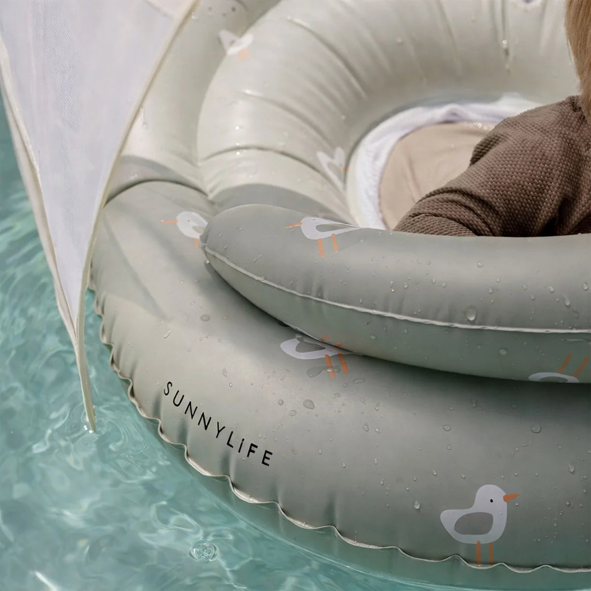Interactive Baby Float Sammy the Seagull Green