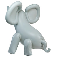 Inflatable Giant Sprinkler Eli the Elephant Grey