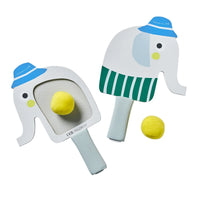 Kids Velcro Beach Bats Eli the Elephant Multi