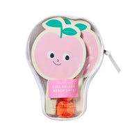 Kids Velcro Beach Bats Poppy the Peach Multi