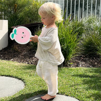 Kids Velcro Beach Bats Poppy the Peach Multi