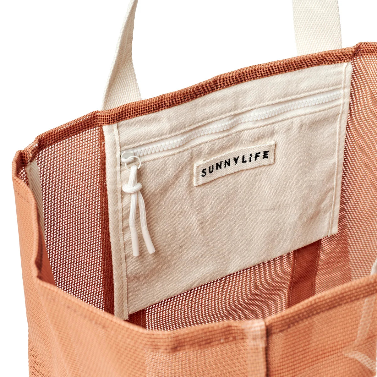 Mesh Beach Bag Tierra Clay