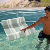 Mesh Hammock Float Seagrass Stripe