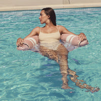 Mesh Hammock Float Tierra Clay Stripe