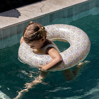 Mini Tube Pool Ring Into the Garden Ditsy Floral