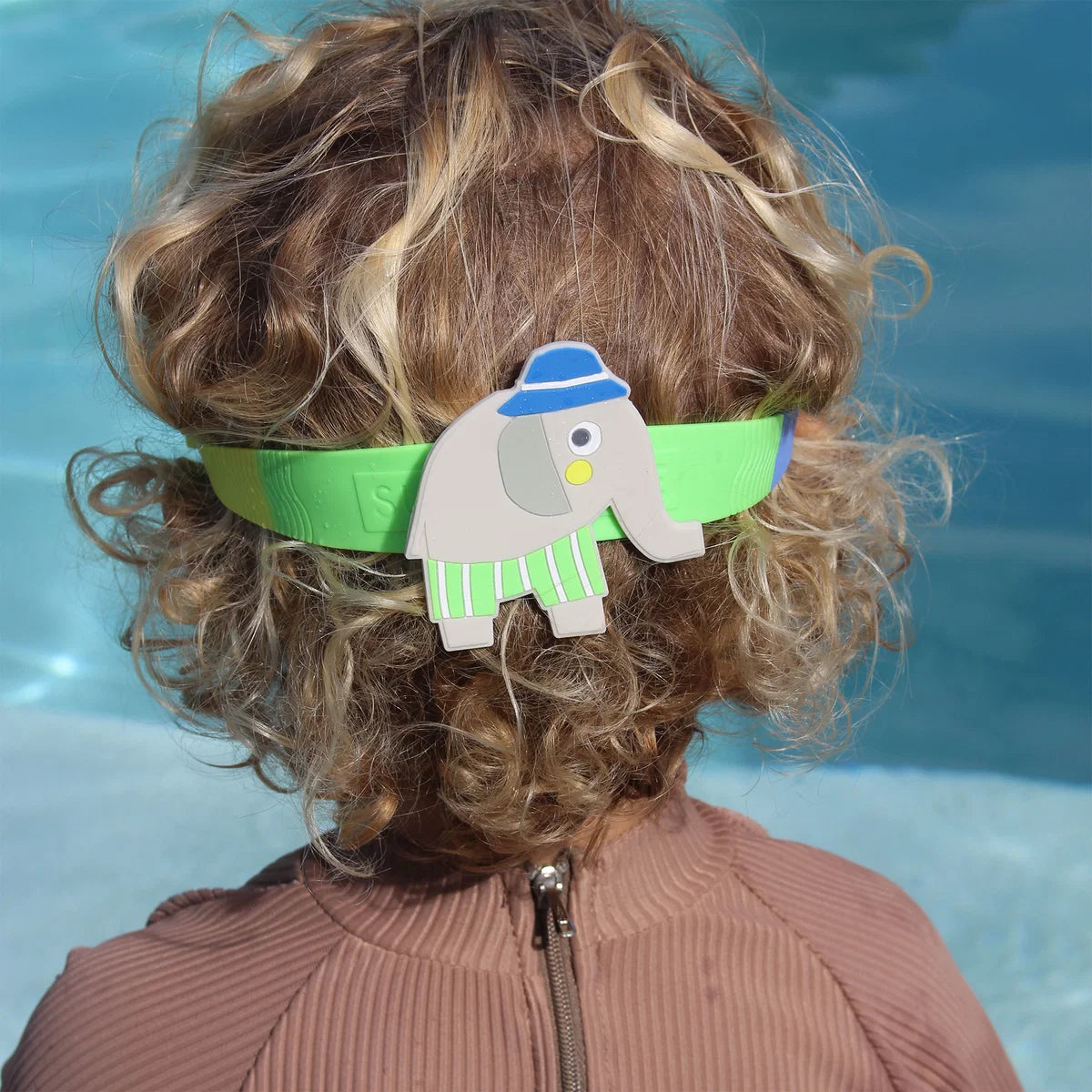 Kids Swim Goggles Eli the Elephant Multi
