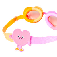 Kids Swim Goggles Poppy the Peach Multi