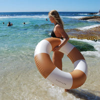 Slim Tube Pool Ring Tierra Clay