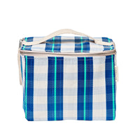 Recycled Nylon Lunch Cooler Bag La Mer Blue Neon