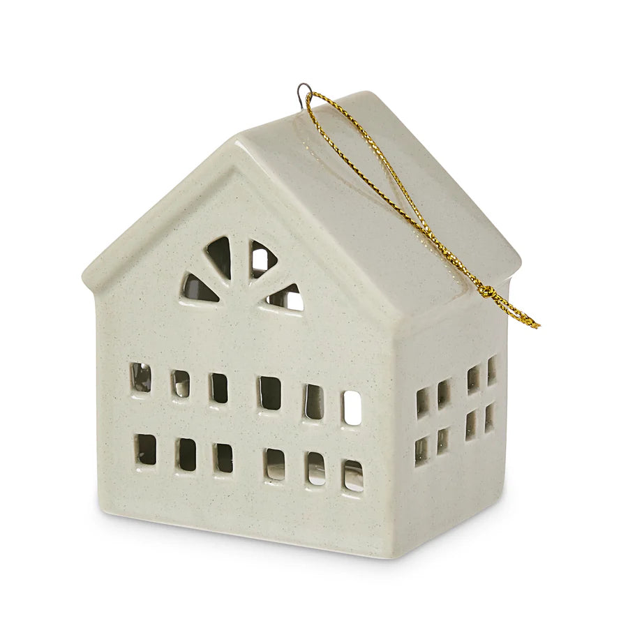 Christmas House Sage Speckle Tree Decoration