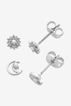 Petite Sailor Silver Earring