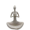 Yoga Lady | Ceramic Statue