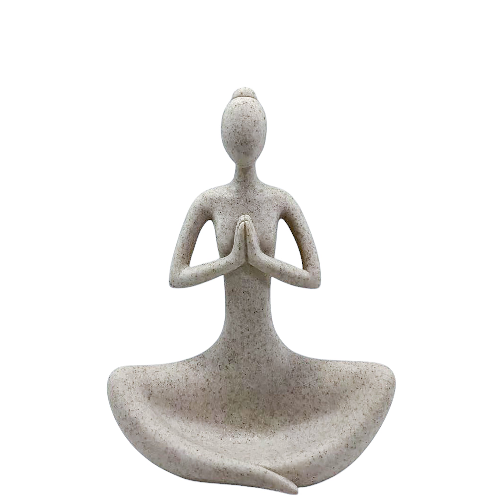 Yoga Lady | Ceramic Statue