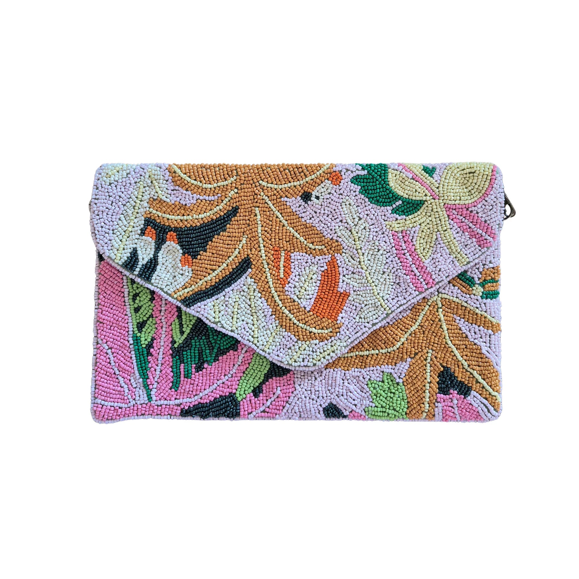 Beaded Clutch | Tropical Vibe