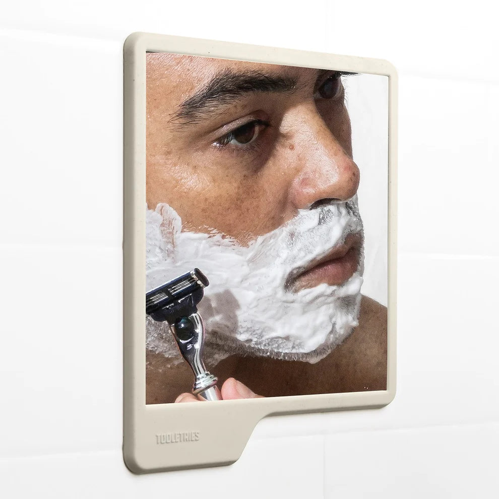 The Oliver Shower Mirror | Sand