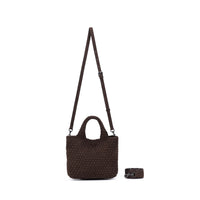 Cherie 2 Piece Suedette Mini Handbag | Chocolate