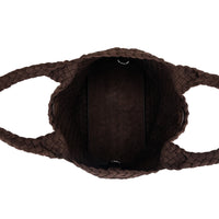 Cherie 2 Piece Suedette Mini Handbag | Chocolate