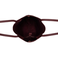 Renee 3 Piece Suedette Handbag | Burgundy