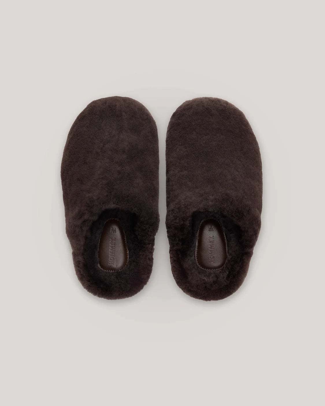 Sheepskin Slippers | Chocolate
