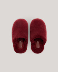 Sheepskin Slippers | Wine