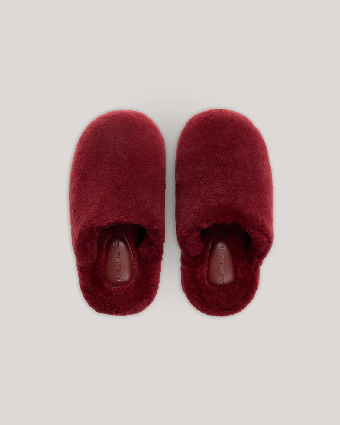 Sheepskin Slippers | Wine