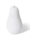 Pear Sculpture | White