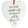 Ceramic Heart with Quote