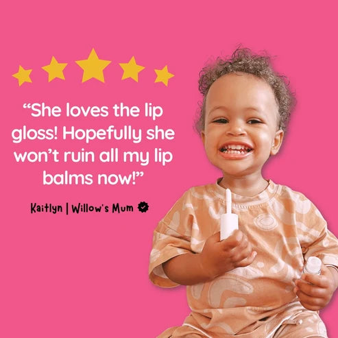 Natural Kids Lip Gloss Wands | Juicy Watermelon