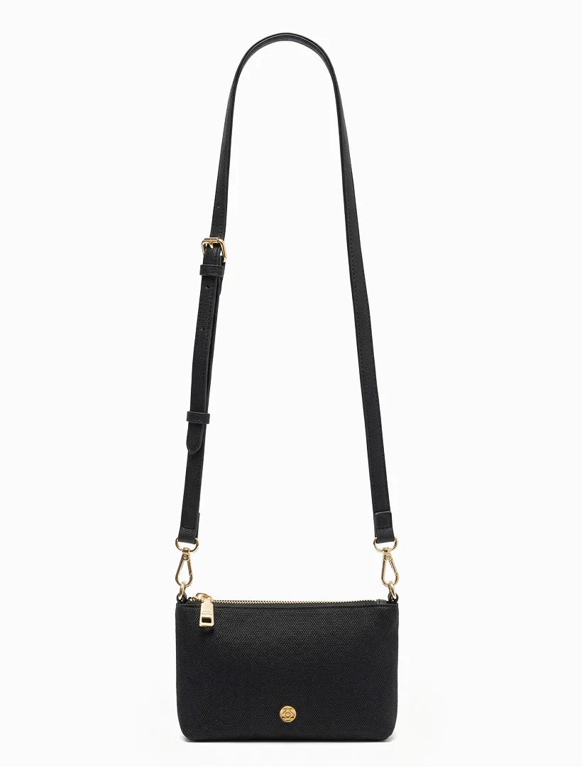 The Sadia Canvas Bag | Black
