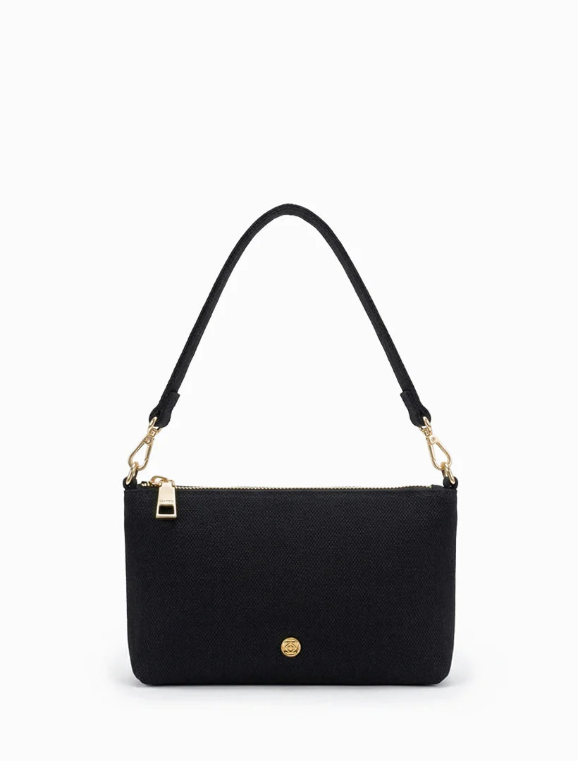 The Sadia Canvas Bag | Black